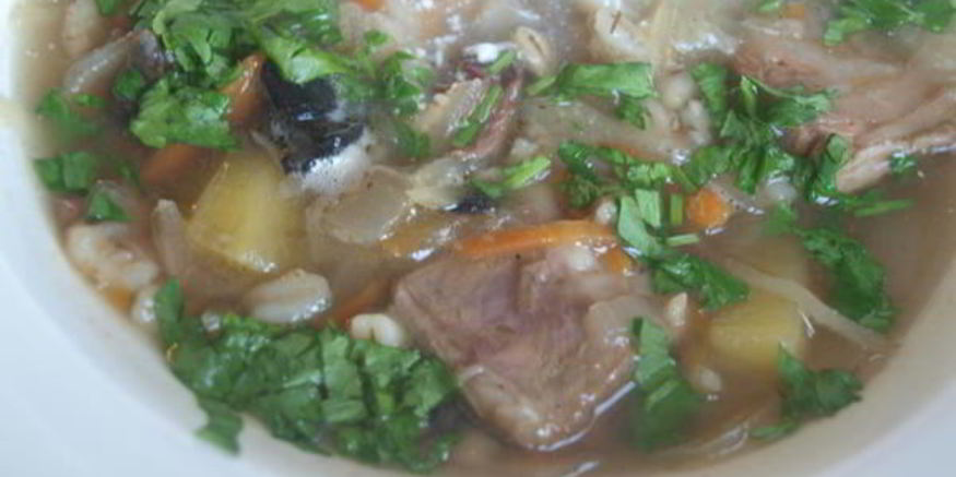 Рецепт кислых щей с сухими грибами