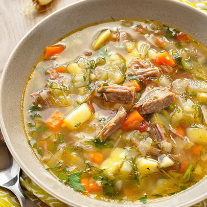 Летние щи из свежей капусты