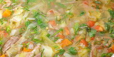 летние щи из свежей капусты