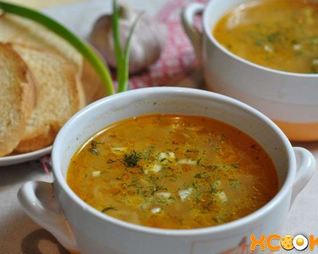 Постные кислые щи из квашеной капусты