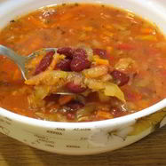 Рецепт Постных щей с фасолью