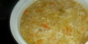 постные щи с фасолью