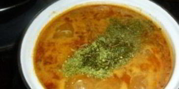 постные щи с фасолью