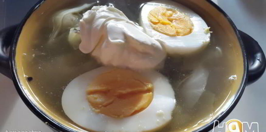 Рецепт постных щей с капустой и щавелем