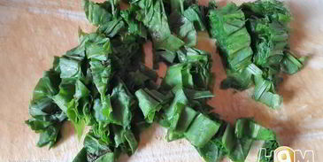 постные щи с капустой и щавелем