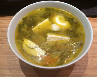 Щавелевые щи с разнотравьем