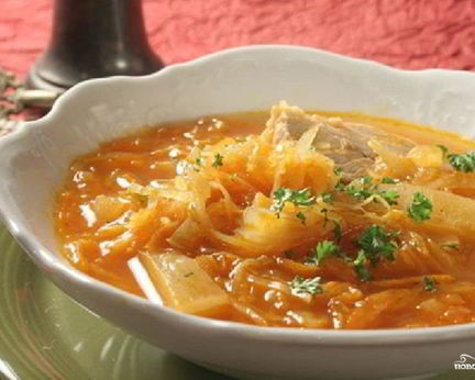 Щи донские с рыбой