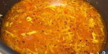 щи из кислой капусты в мультиварке