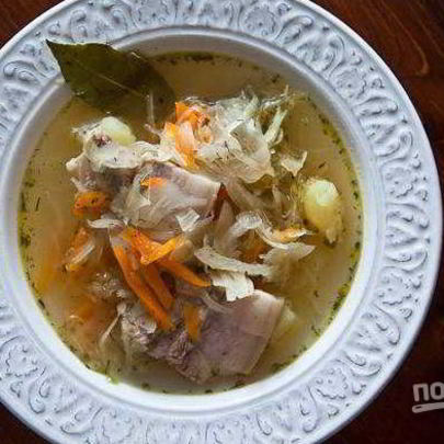 Щи из кислой капусты