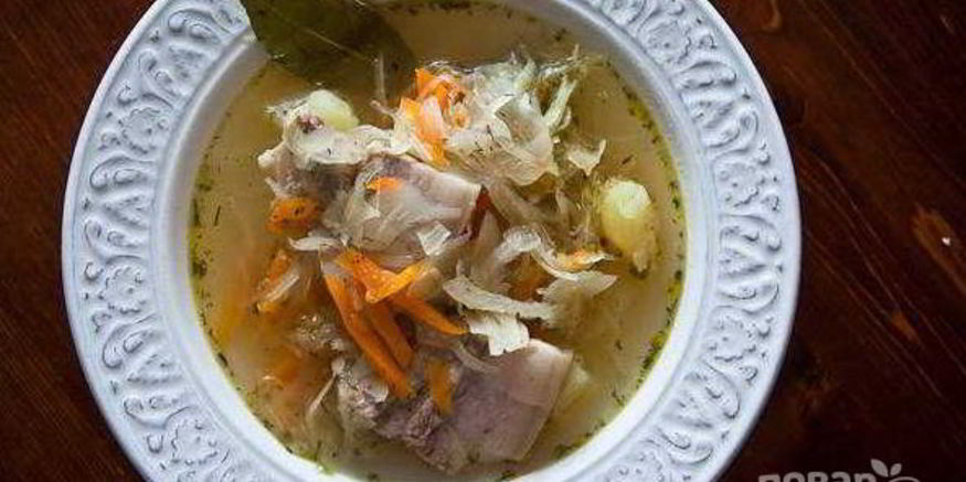 Рецепт щей из кислой капусты