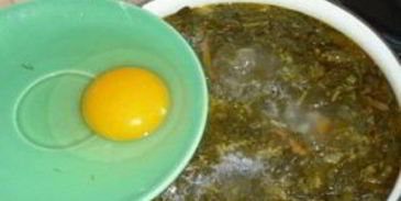 щи из консервированного щавеля