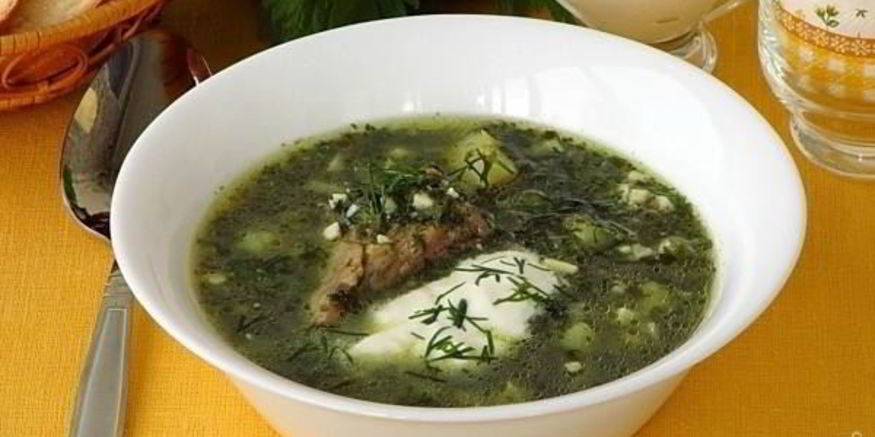 Рецепт щей из крапивы и щавеля