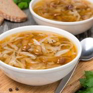 Рецепт Щей из квашеной капусты с грибами