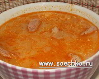 Щи из квашеной капусты