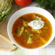 Рецепт Щей из молодой капусты с курицей