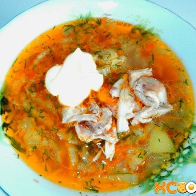 Щи из пекинской капусты