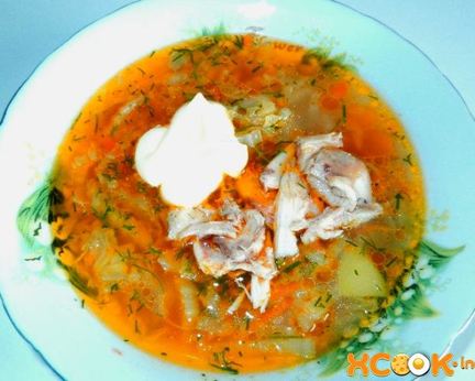 Щи из пекинской капусты