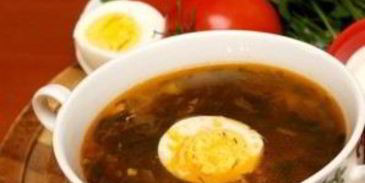 щи из щавеля со свининой