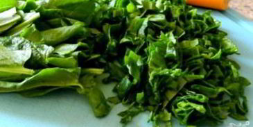 щи из шпината