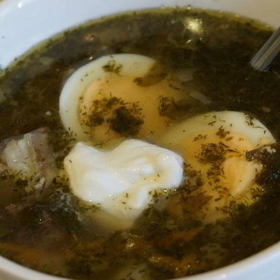 Щи с бараниной