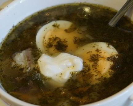 Щи с бараниной