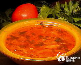 Щи с грибами