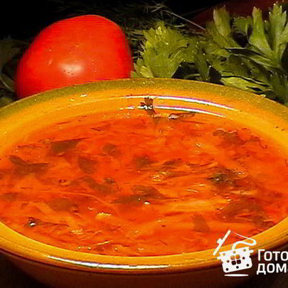 Щи с грибами