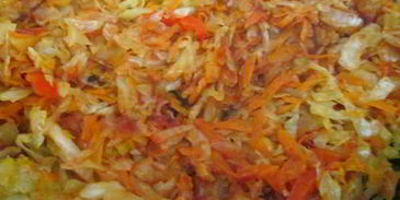 щи со свиными ребрами и яблоком