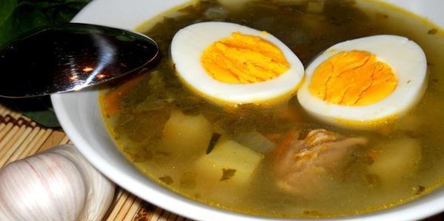 Рецепт щей зеленых