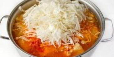 свежие щи с говядиной