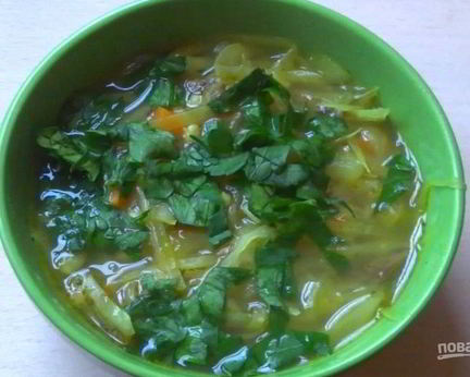 Уральские щи с перловой крупой