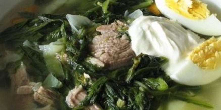 Рецепт зеленых щей из щавеля