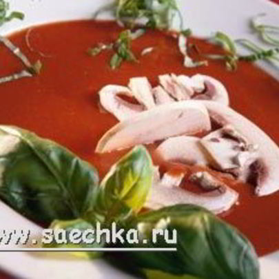 Шампиньоновый суп