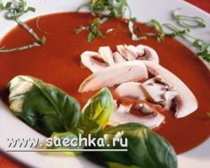 Шампиньоновый суп