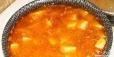 шурпа из баранины по-узбекски