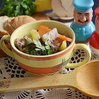Шурпа из баранины в мультиварке