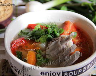 Шурпа из баранины