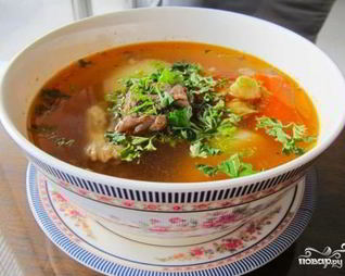 Шурпа из дикой утки