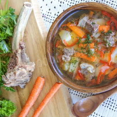 Шурпа из говядины в мультиварке