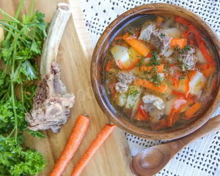 Шурпа из говядины в мультиварке