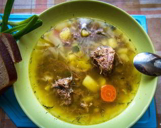 Шурпа из кабана