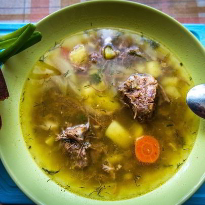 Шурпа из кабана