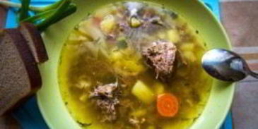 шурпа из кабана