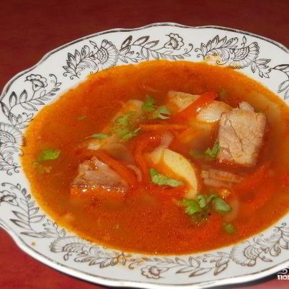 Шурпа из конины