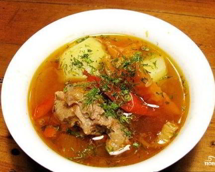 Шурпа из косули