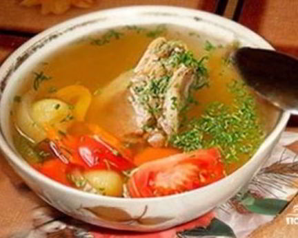 Шурпа из курицы