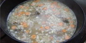 шурпа из перепелов