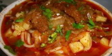 шурпа из свинины в казане