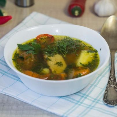 Шурпа из свинины