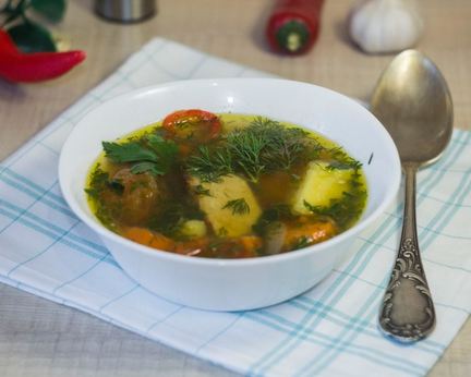 Шурпа из свинины